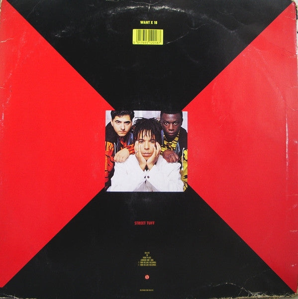 Rebel MC, Double Trouble : Street Tuff (12", Single, Dam)