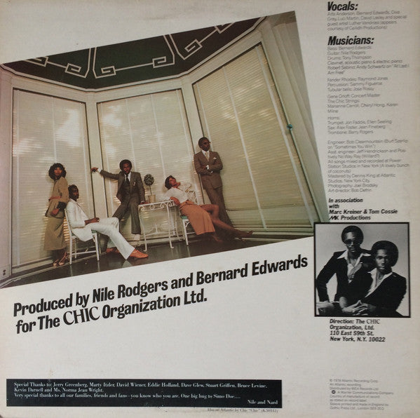 Chic : C'est Chic (LP, Album)