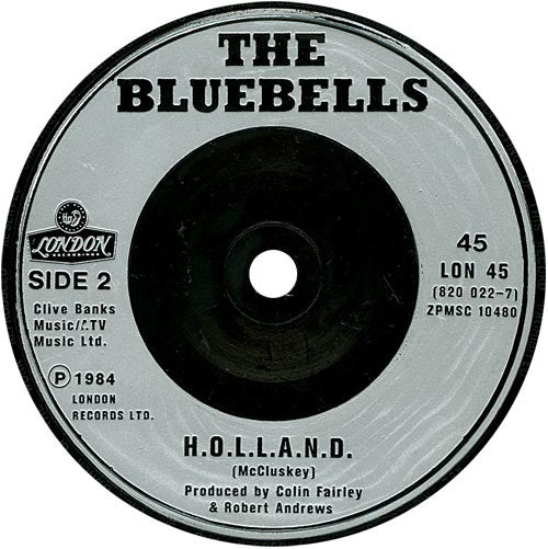 The Bluebells : I'm Falling (7", Single, Inj)