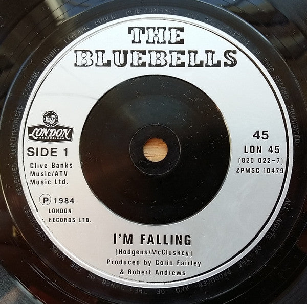 The Bluebells : I'm Falling (7", Single, Inj)