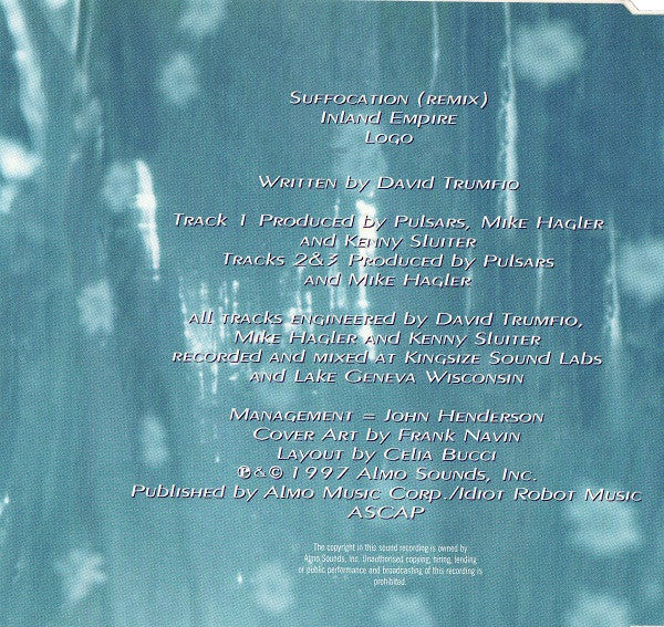 Pulsars : Suffocation (CD, Maxi)