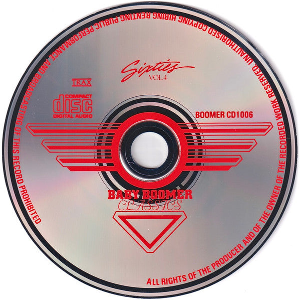 Various : Baby Boomer Classics - The Sixties (Vol 4) (CD, Comp, RP)