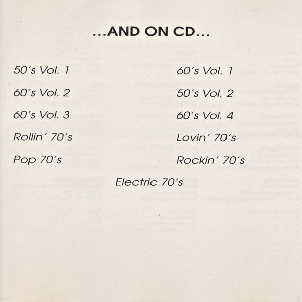Various : Baby Boomer Classics - The Sixties (Vol 4) (CD, Comp, RP)