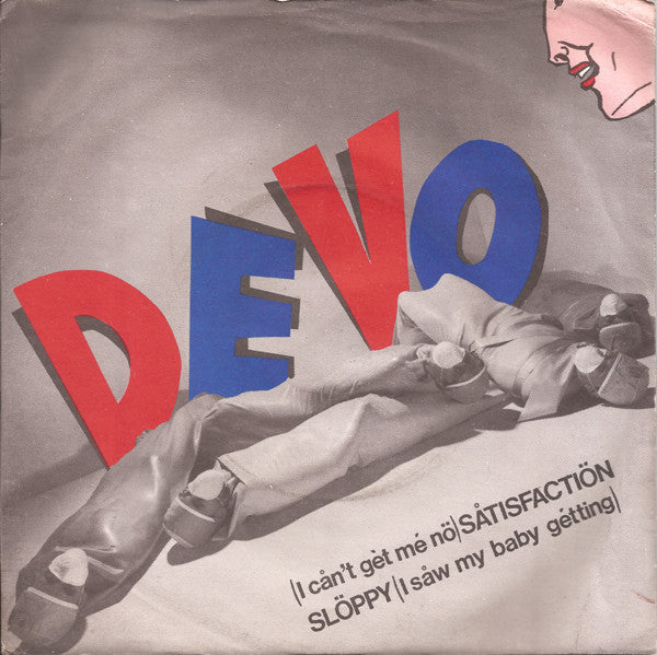 Devo : (I Cån't Gèt Mé Nö) Såtisfactiön (7", Single, Pap)