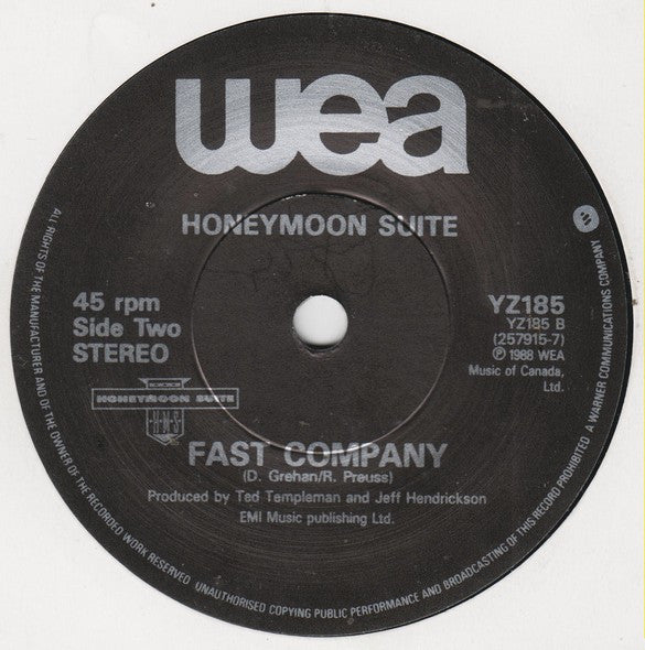 Honeymoon Suite : Other Side Of Midnight (7", Single)