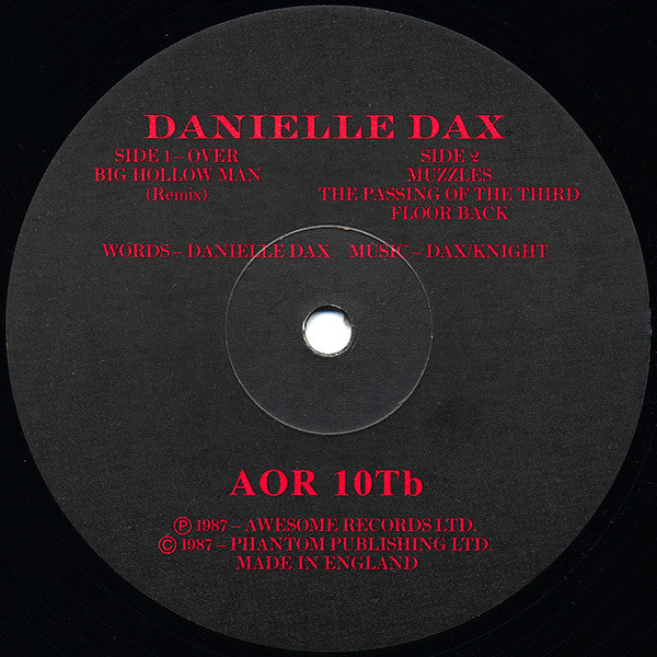 Danielle Dax : Big Hollow Man (12")