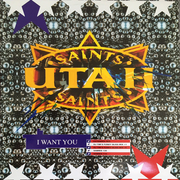 Utah Saints : I Want You (12")