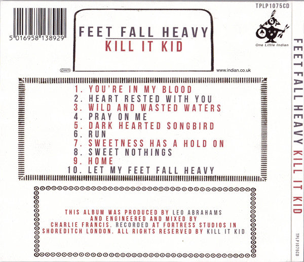 Kill It Kid : Feet Fall Heavy (CD, Album)