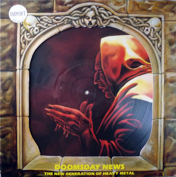 Various : Doomsday News (The New Generation Of Heavy Metal) (LP, Comp, Pic)