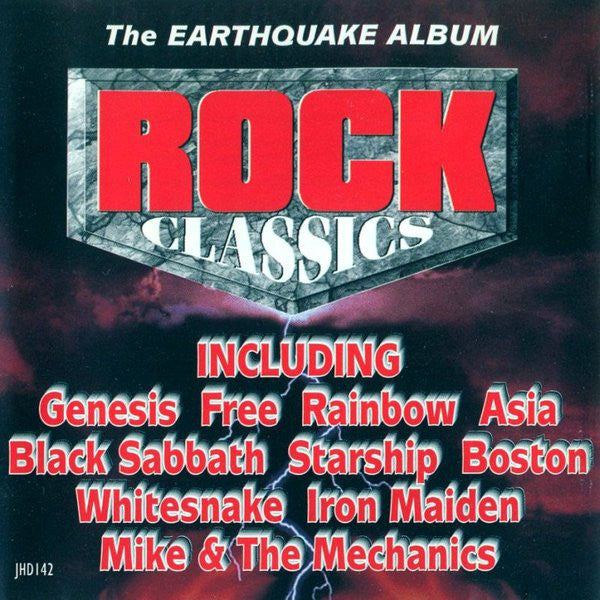Various : Rock Classics, The Earthquake Album (CD, Comp)