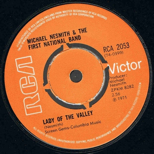 Michael Nesmith & The First National Band : Silver Moon (7")