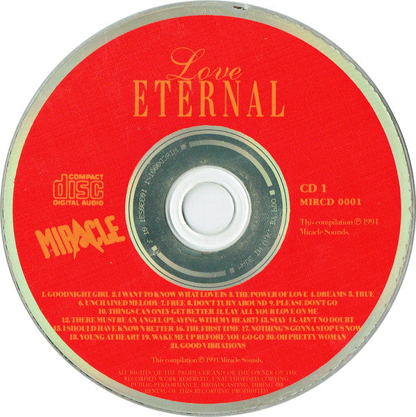 Various : Love Eternal - 42 Number One Hits Of Love (2xCD, Comp)