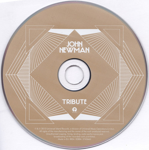 John Newman (5) : Tribute (CD, Album)