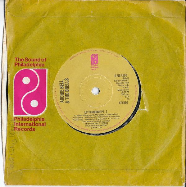 Archie Bell & The Drells : The Soul City Walk (7", Single)
