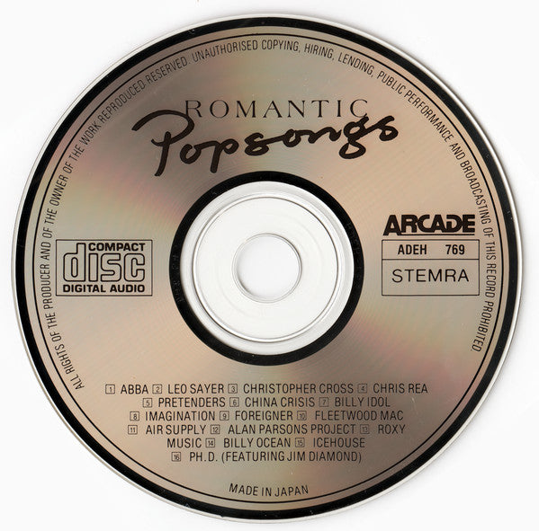 Various : Romantic Popsongs (CD, Comp)