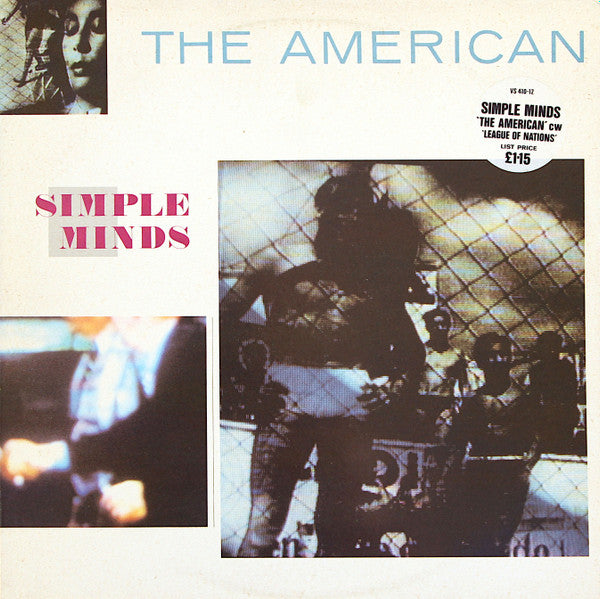 Simple Minds : The American (12", Single)