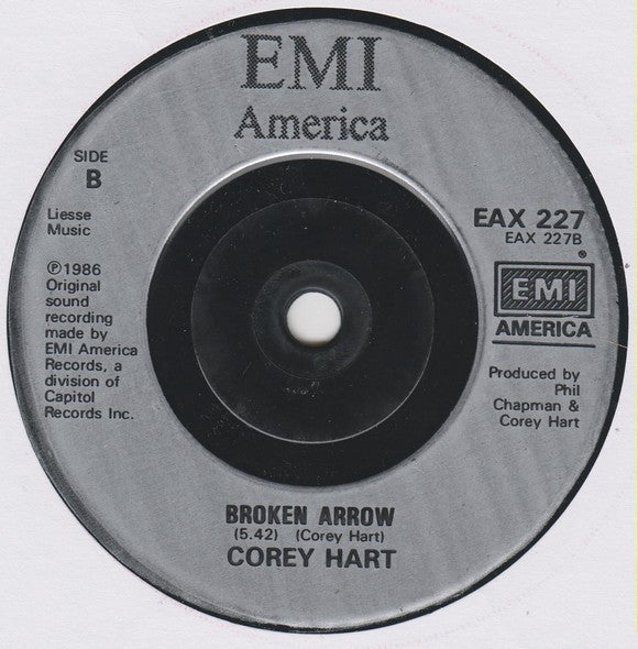 Corey Hart : Can't Help Falling In Love (7", Single)