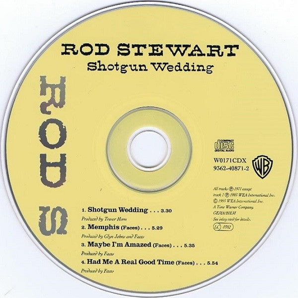 Rod Stewart : Shotgun Wedding (CD, EP, Col)