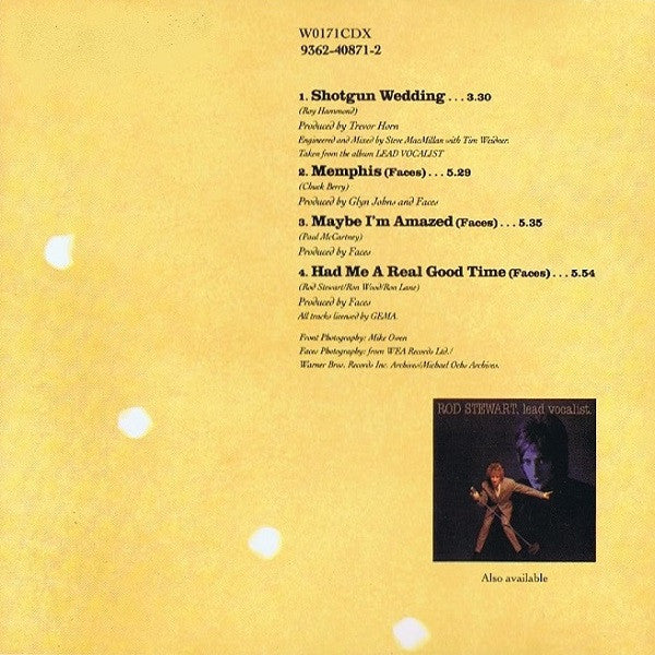 Rod Stewart : Shotgun Wedding (CD, EP, Col)