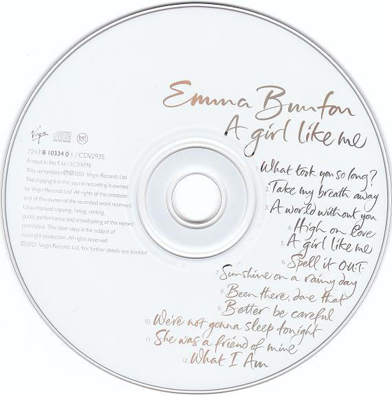 Emma Bunton : A Girl Like Me (CD, Album, Enh)