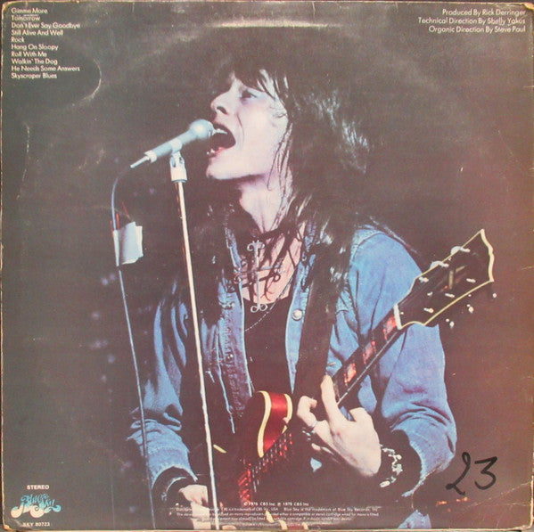 Rick Derringer : Spring Fever (LP, Album)