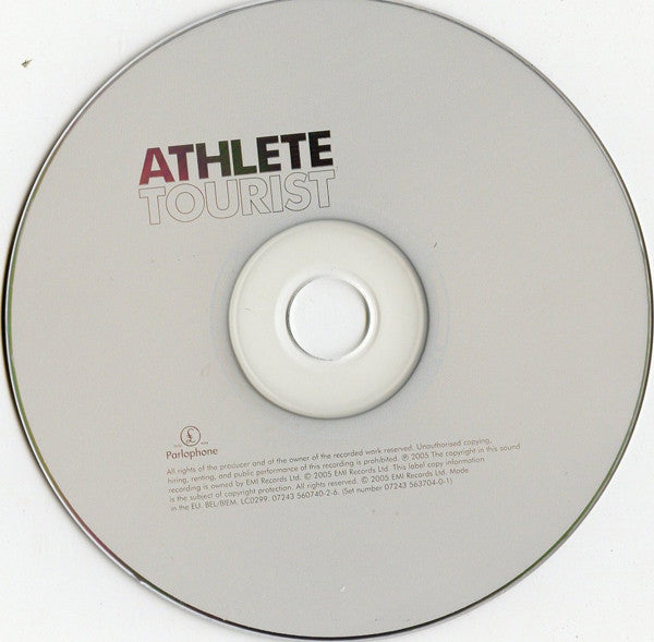 Athlete : Tourist (CD + DVD-V, PAL, All + Album, S/Edition)