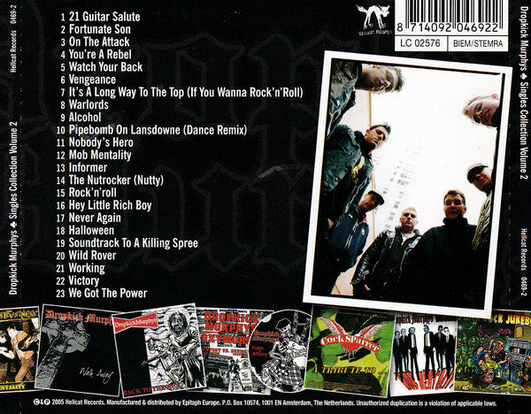 Dropkick Murphys : Singles Collection Volume 2 (CD, Comp)