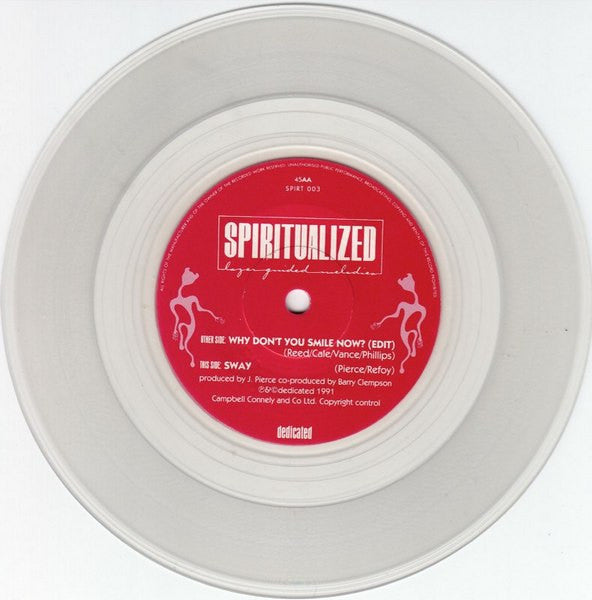 Spiritualized : Smile / Sway (7", Single, Ltd, Cle)