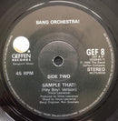 Bang Orchestra! : Sample That! (Short House Mix) (7")