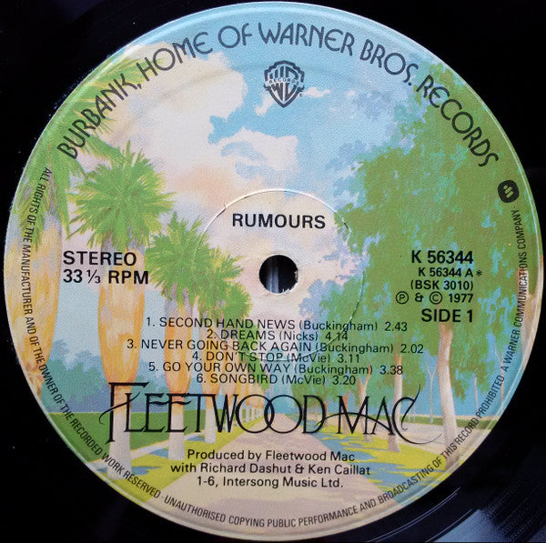 Fleetwood Mac : Rumours (LP, Album)