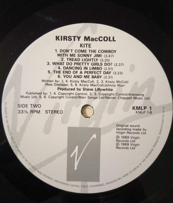 Kirsty MacColl : Kite (LP, Album)