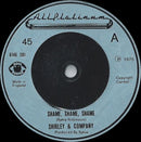 Shirley & Company : Shame, Shame, Shame (7", Single)