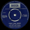 The Rolling Stones : Honky Tonk Women / You Can't Always Get What You Want (7", Single)