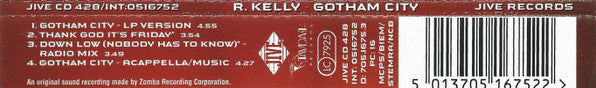 R. Kelly : Gotham City (CD, Single)