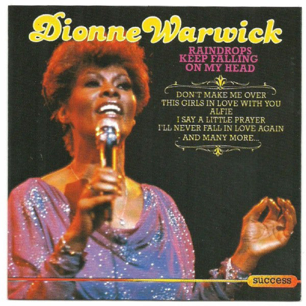 Dionne Warwick : Raindrops Keep Falling On My Head (CD, Comp)