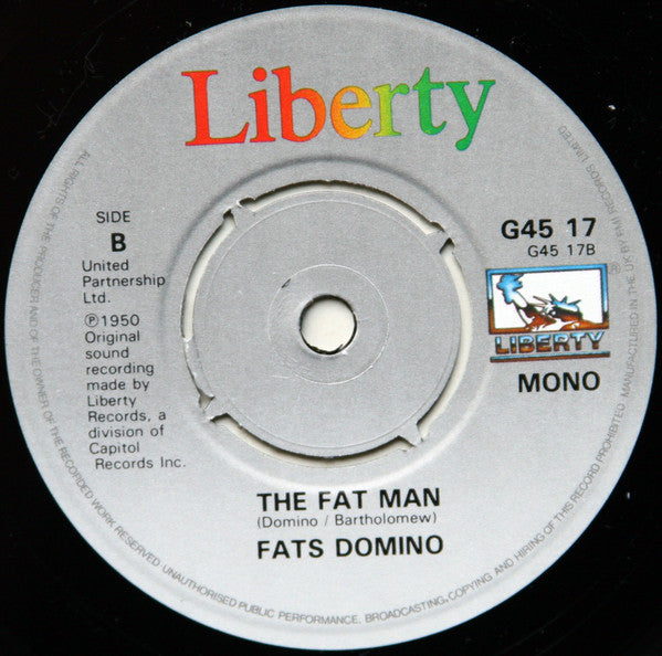 Fats Domino : Ain't That A Shame / The Fat Man (7", Single)