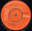 Elvis Presley : I Got Stung / One Night (7", RE, 4-P)