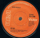 Elvis Presley : My Boy (7", Single, Sol)