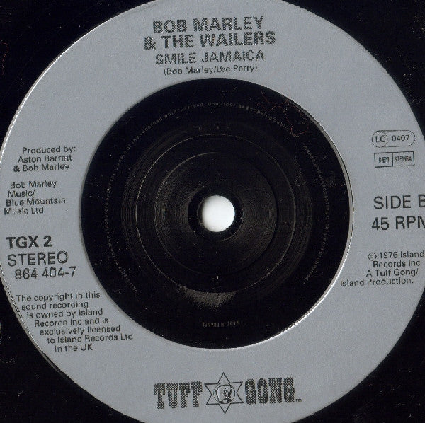 Bob Marley : Iron Lion Zion (7", Single, Sil)