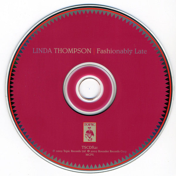 Linda Thompson : Fashionably Late (CD, Album)