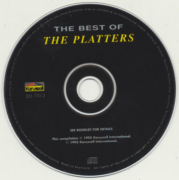 The Platters : The Best Of The Platters (CD, Album, Comp)