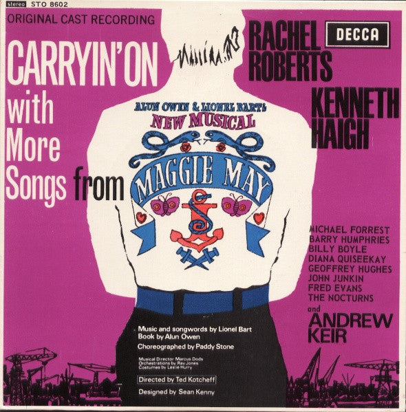 Various : Carryin' On With More Songs From Alun Owen And Lionel Bart's Maggie May (7", EP)
