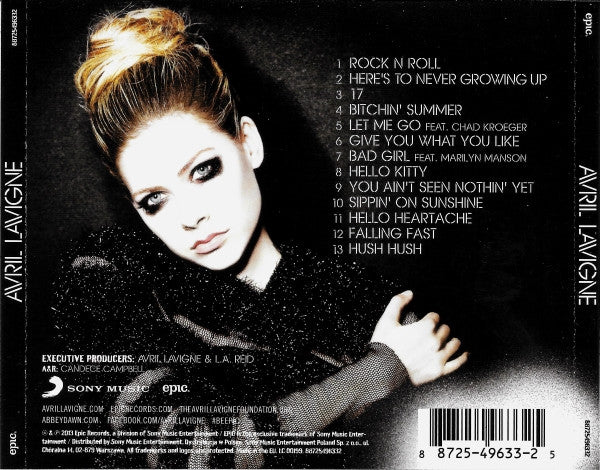 Avril Lavigne : Avril Lavigne (CD, Album)