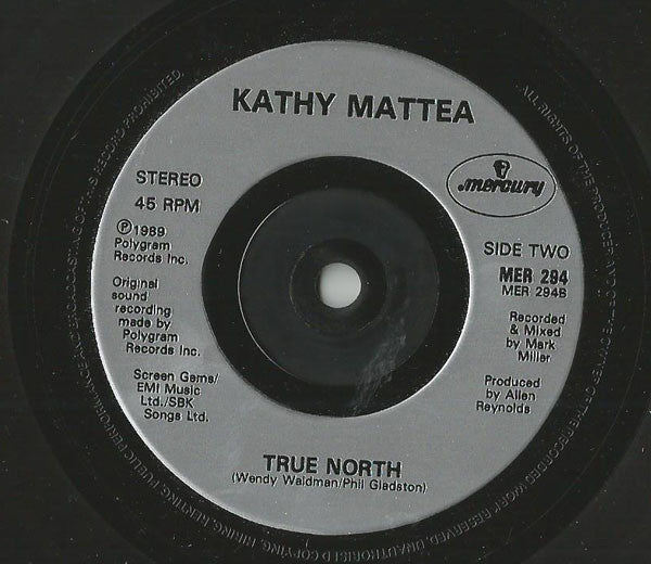 Kathy Mattea : Come From The Heart (7", Single)