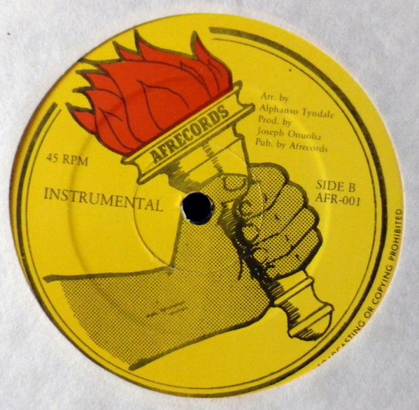 Alphanso Tyndale : You Are The One (12", Single)