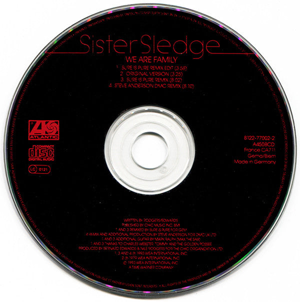 Sister Sledge : We Are Family '93 Mixes (CD, Maxi)