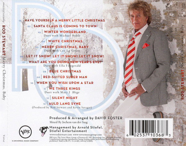 Rod Stewart : Merry Christmas, Baby (CD, Album)