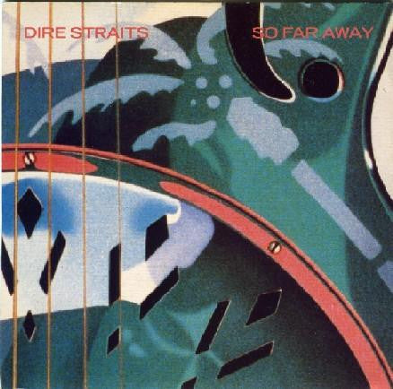 Dire Straits : So Far Away (7", Single, Pin)