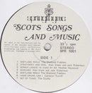 Various : Scots Songs And Music  (LP, Album)