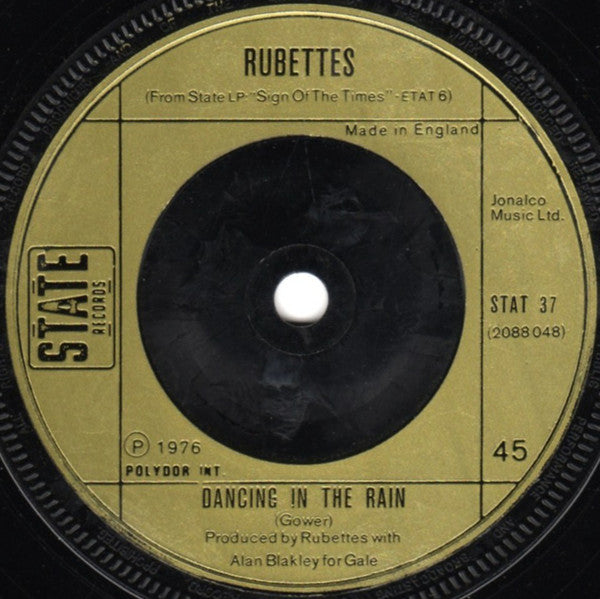 The Rubettes : Baby I Know (7", Single, Sol)